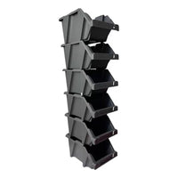 Set 6 Cajas Apilables Organizadoras Gaveta Etiquetable #10