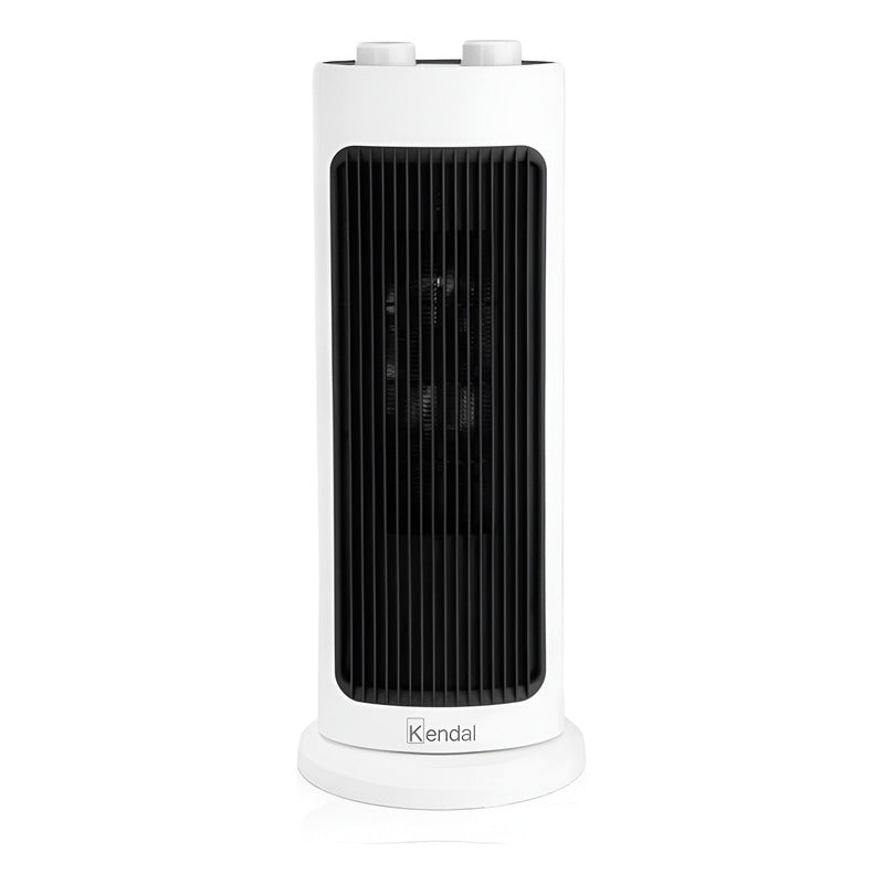 Calefactor Eléctrico Kendal Ventilador Aire Tibio Caliente Color Blanco