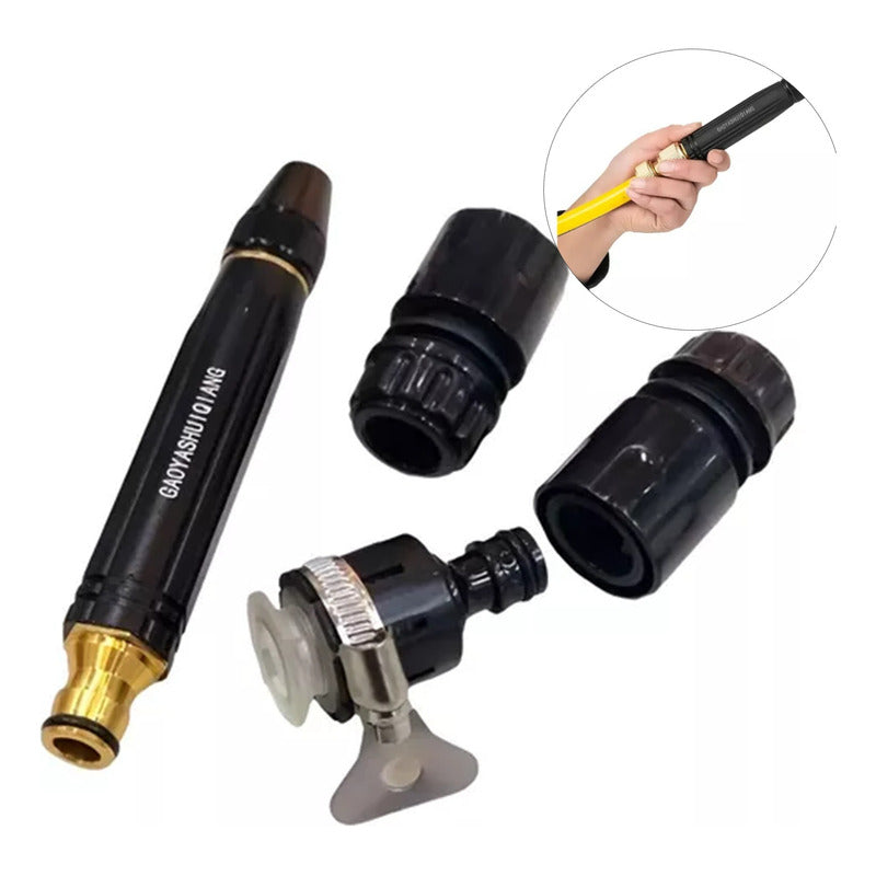 Boquilla Ajustable De Manguera Alta Presion Para Auto Jardin