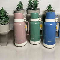 Termo Grande 1.8 Litros 2 Tazas Agua Caliente Fría Café