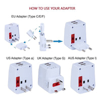 X2 Adaptador Universal Convertidor Multifuncio Internacional