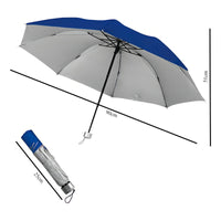 Paraguas Lluvia Plegable sombrilla Impermeable Retractil Uv Color Negro