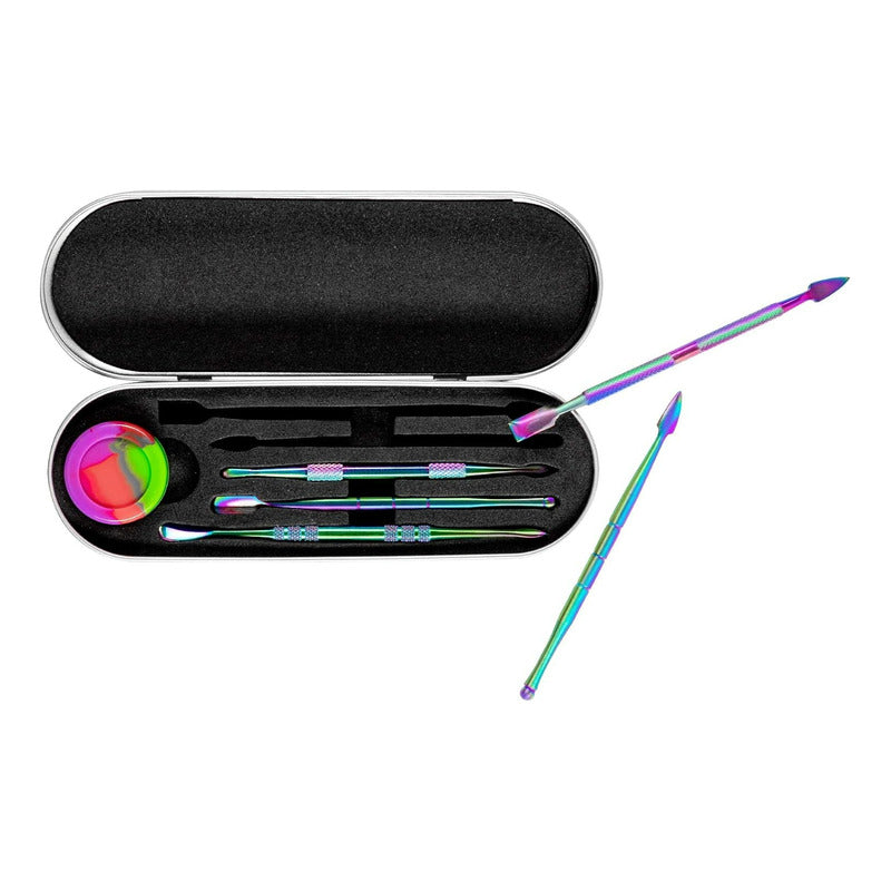Kit Estuche 5 Dabbers Para Banger Bong Wax Dabber Limpiador