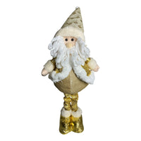 Pack 2 Monos Patas Largas Adorno Navidad Decoración Pascuero