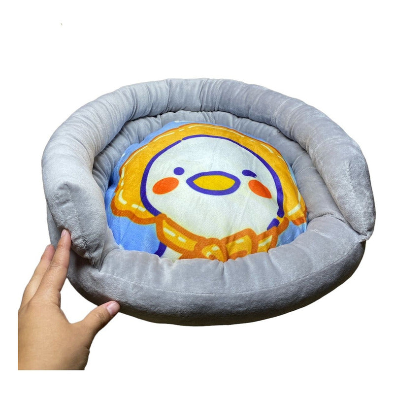 Cama Ultrasuave Antiestres Para Mascota Perros Gatos