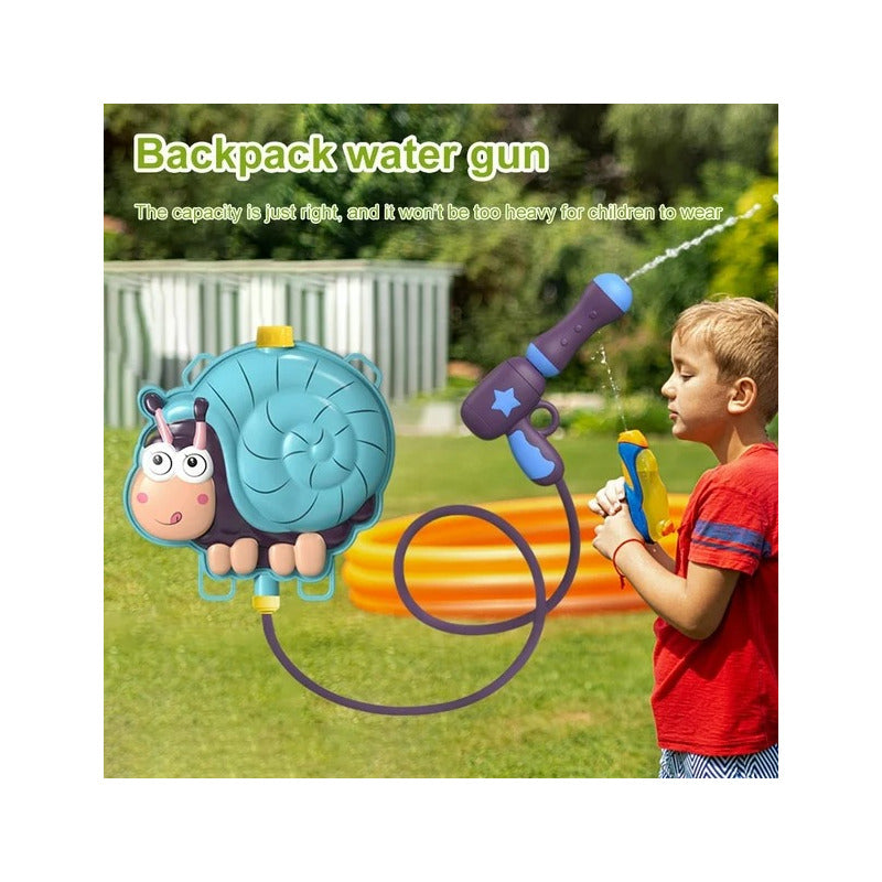 X3 Pistola De Agua Con Mochila Lanza Agua Juguete Verano.