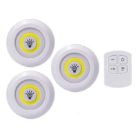 Luces Luz Led Inalámbricas Con Mando A Distancia Juego De 3