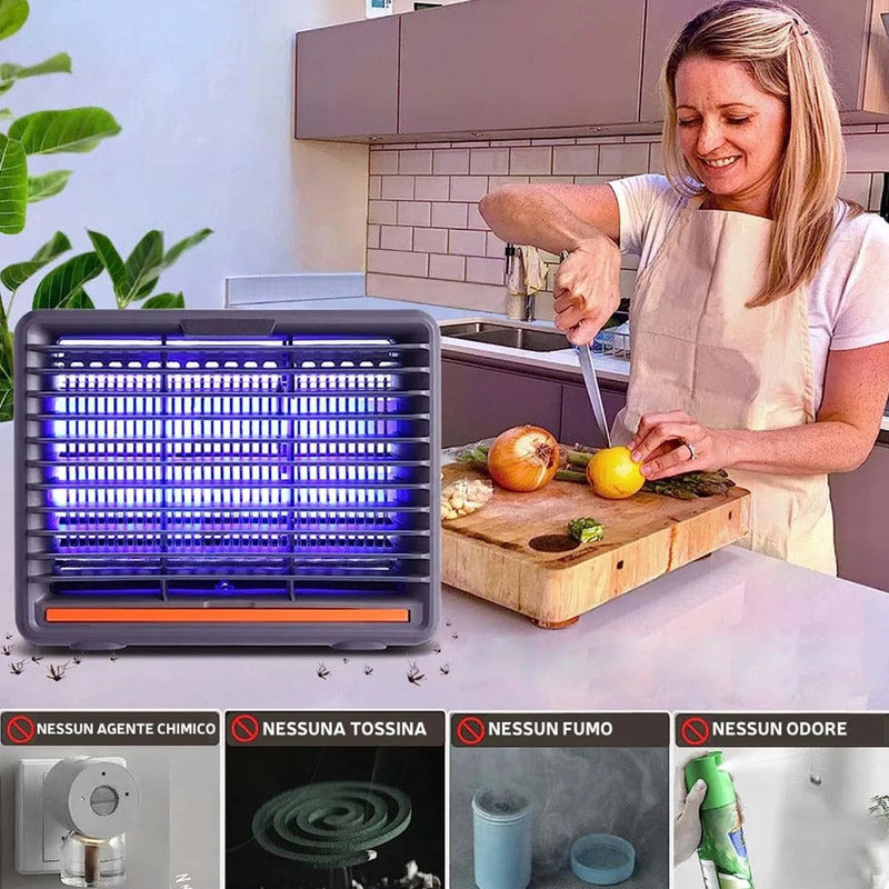 Lampara Mata Mosquitos Led Repelente Insectos Eléctrica