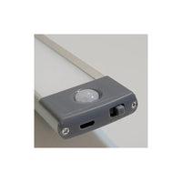 X2 Luz Barra Led Con Sensor Movimiento Luz Hogar Emergencia Gris