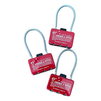 Candado Viaje Con Clave Mochila/ Locker/ Equipaje Anti Robo