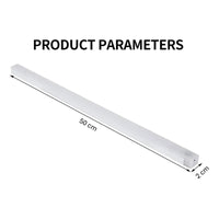 Luz Barra Led 50cm Con Sensor Movimiento Muebles Baño Cocina