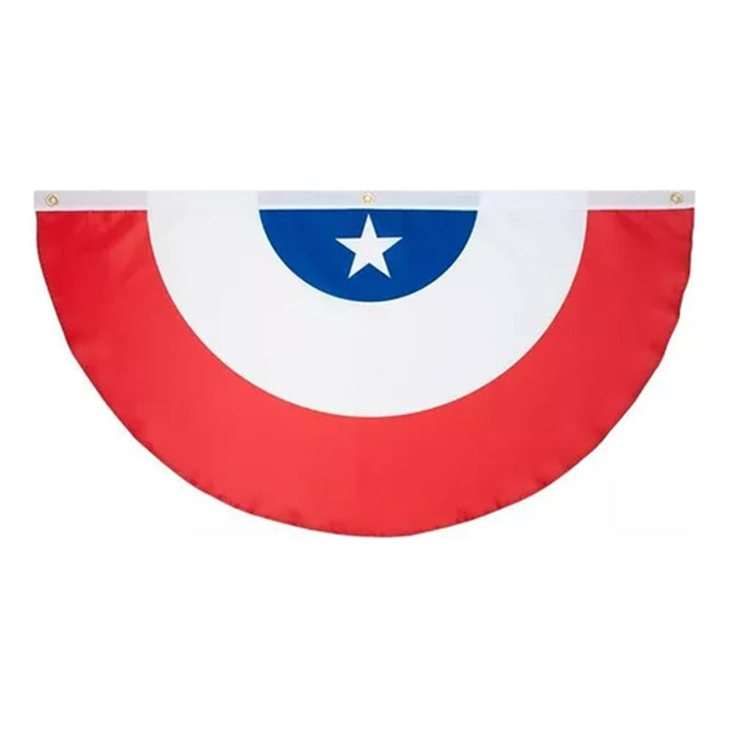 Pack X2 Bandera Escarapela De Chile 120x60cm Fiestas Patrias Escarapela Bandera Chile