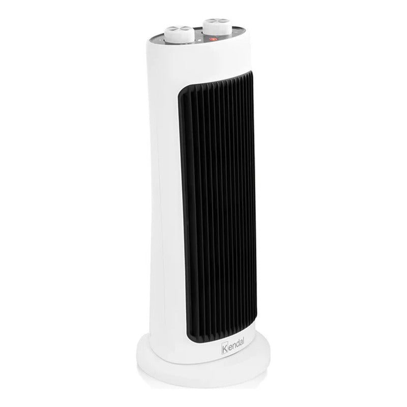 Calefactor Eléctrico Kendal Ventilador Aire Tibio Caliente Color Blanco