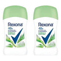 Desodorante Rexona Barra 50g Bamboo Aloe Vera 48h