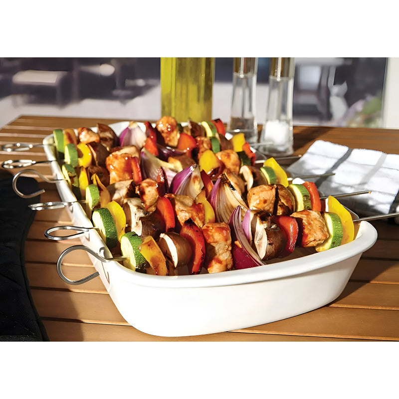 X50 Pinchos Anticuchos Brochetas Asados Fierros Barbacoa