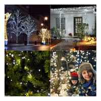 Luces Navideña Led Luz Arbol Navidad Amarillo Decoración 50m