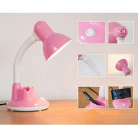 Lampara Escritorio Cuello Flexible Lamparas Velador Lectura