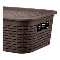 Canastilla Caja Organizador 13litros Canastilla Tapa Tavarúa