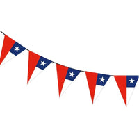 Banderines Guirnalda Decorativa Chile Fiestas Patrias Cotill