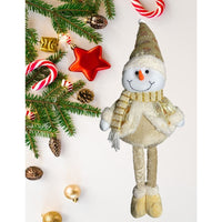 Pack 2 Monos Patas Largas Adorno Navidad Decoración Pascuero