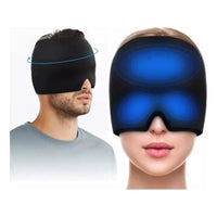 Pack 2 Gorros Gel Alivio De Migraña Terapia Frío Calor Dolor
