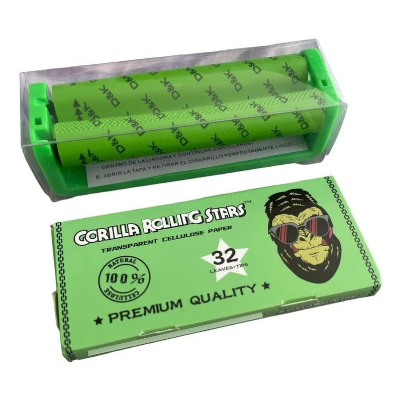 Set Contenedor + Enrolador + Papelillos + Filtros