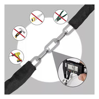 Cadena Seguridad - Candado Cadena Para Moto Bicicleta 60cm Azar