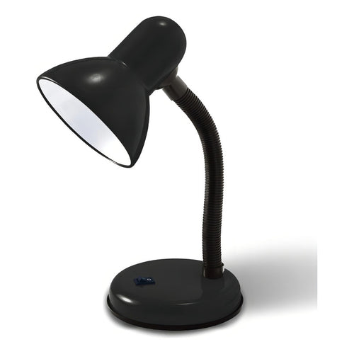 Lámpara De Escritorio Ajustable, Pantalla Flexible, Color Cúpula, Marco Negro, Color Negro, 110 V/220 V (bivolt)