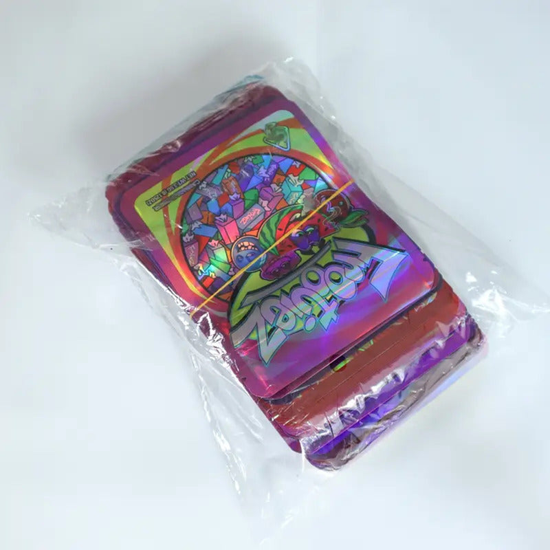 50 Bolsas De Mylar Contenedor Weed Cierre Cremallera No Olor