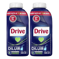 Pack X2 Detergente Drive Líquido Para Diluir 500ml 60lavados