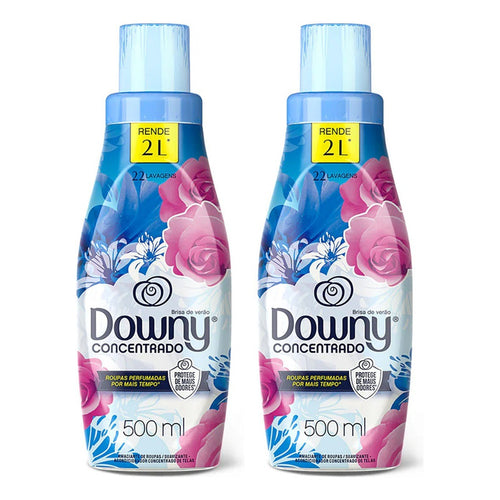 Pack X2 Suavizante Downy Concentrado Brisa De Verano 500ml