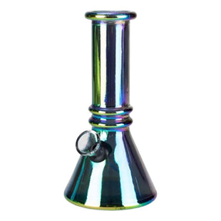Bongs Vidrio Pyrex Pipa De Agua Resistente Quemador Liso Tornasol