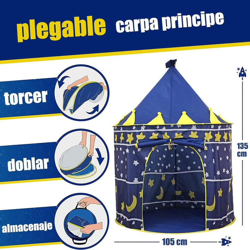 Carpa Castillo Armable De Juegos Para Niños Y Niñas Juguetes