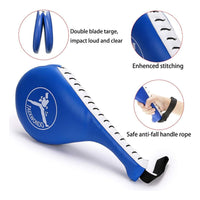 Paleta Doble Para Entrenamiento Golpes Taekwondo Rka Mma Box