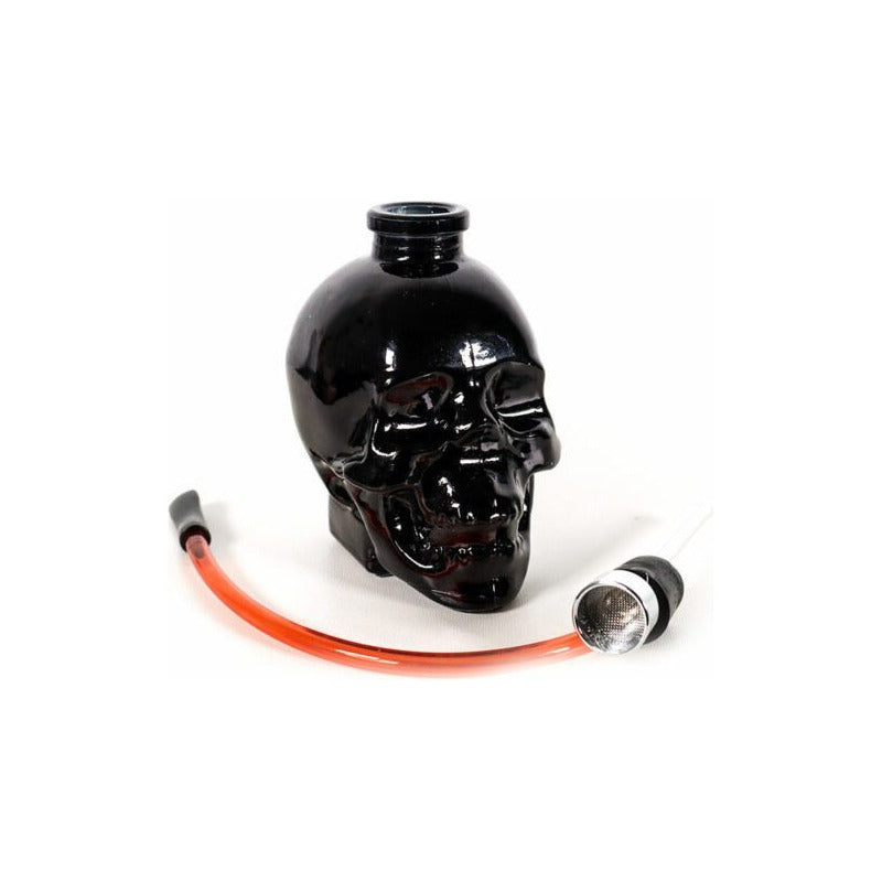 Mini Bong Pipa De Agua Calavera Mini Vidrio Pyrex Portatil