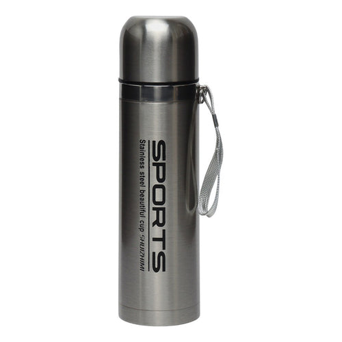 Termo Doble Capa Sport Acero Inoxidable Metalizado 500ml