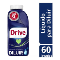 Detergente Drive Líquido Para Diluir 500ml Hasta 60 Lavados