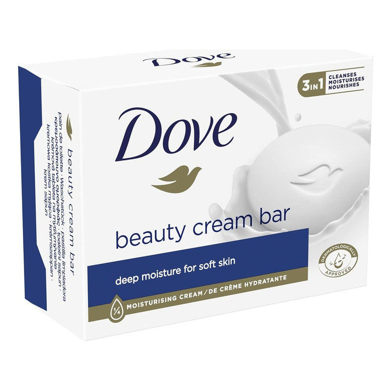 Jabón De Barra Dove Nutre Original Crema Hidratante 90gr
