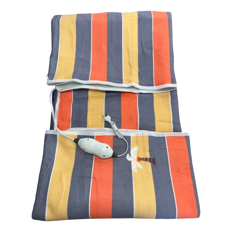 Manta Eléctrica Térmica Alfombra Calefactora 150x70cm Multicolor Azar