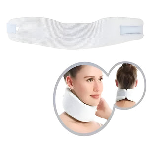 Collar Cuello Collarin Cervical Blando Soporte De Cuello Blanco