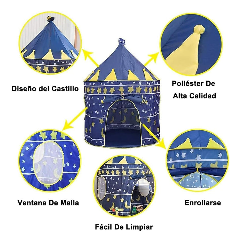 Carpa Castillo Armable De Juegos Para Niños Y Niñas Juguetes