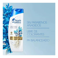 X2 Shampoo Head & Shoulders Control Caspa Crece Fuerte 375ml