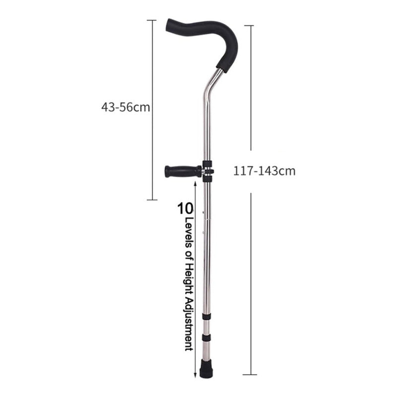Muleta Ajustable Para Caminar Muleta Ligera Alta Calidad Aux