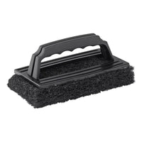 X2 Esponja Abrasiva Limpieza De Parrilla Asado Bbq Mr Beef Negro