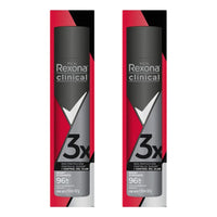 X2 Desodorante Rexona Clinical Sport Strenght Aerosol 110ml Sport Strength