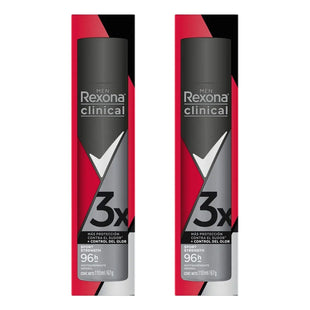 X3 Desodorante Rexona Clinical Sport Strenght Aerosol 110ml Sport Strength