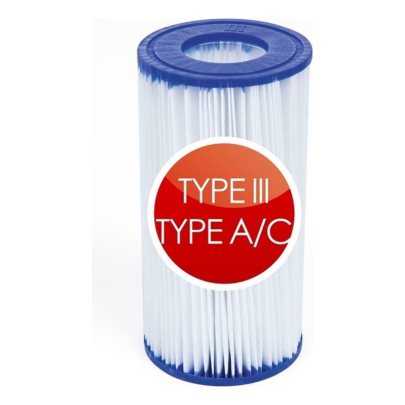 Cartucho Tipo Iii Filtro De Bomba Depuradora Alberca Bestway