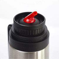 Termo Matero Media Manija 1 Litro Pico Cebador Acero Inox