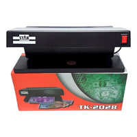Máquina Detectora De Billetes Falsos 2 Tubos Luz Uv Tk-2028