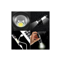 Linterna Tactica Recargable De Larga Distancia Led Potente